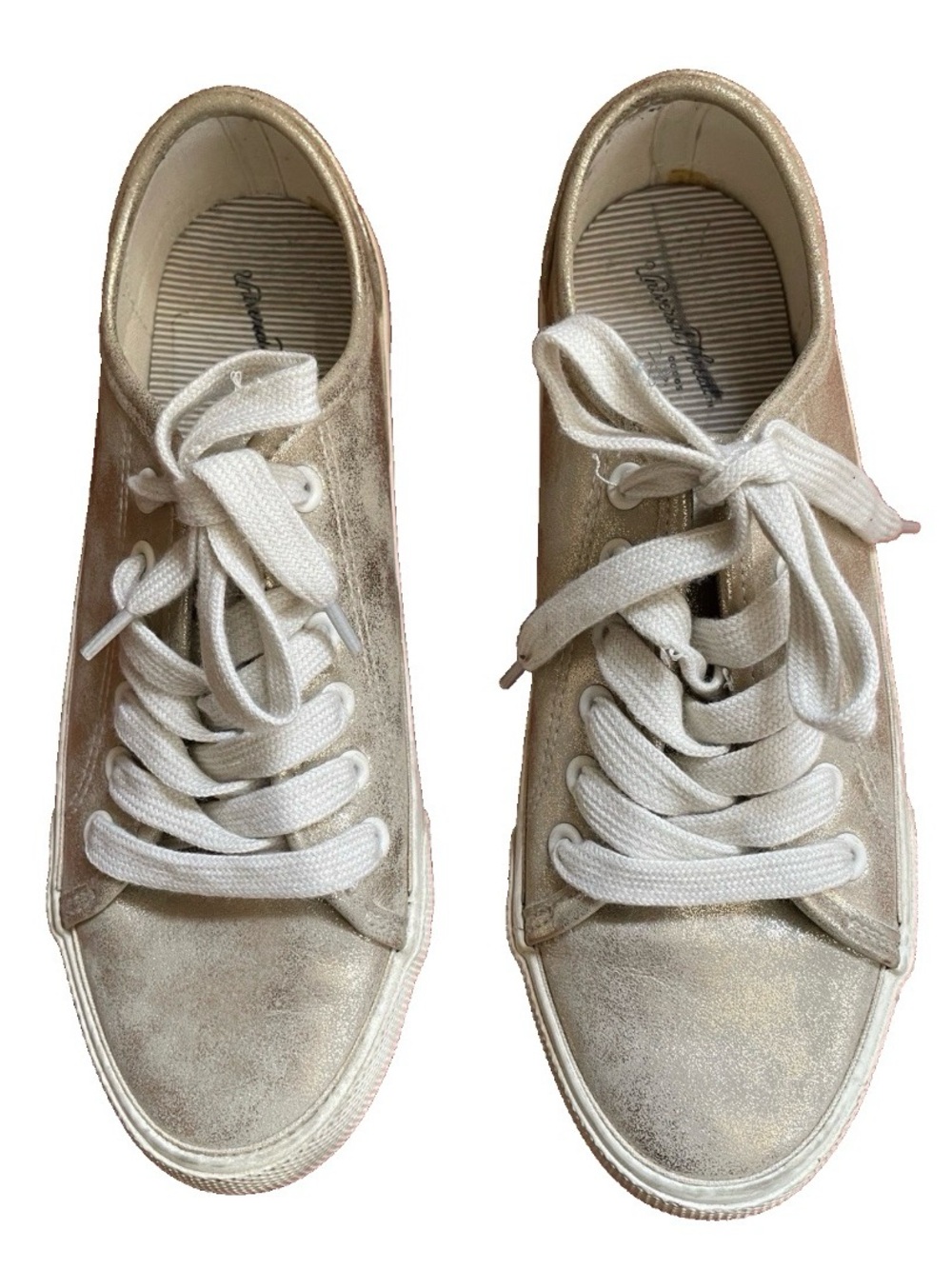 UNIVERSAL THREAD Goods Co. GOLD SNEAKERS Size 7
